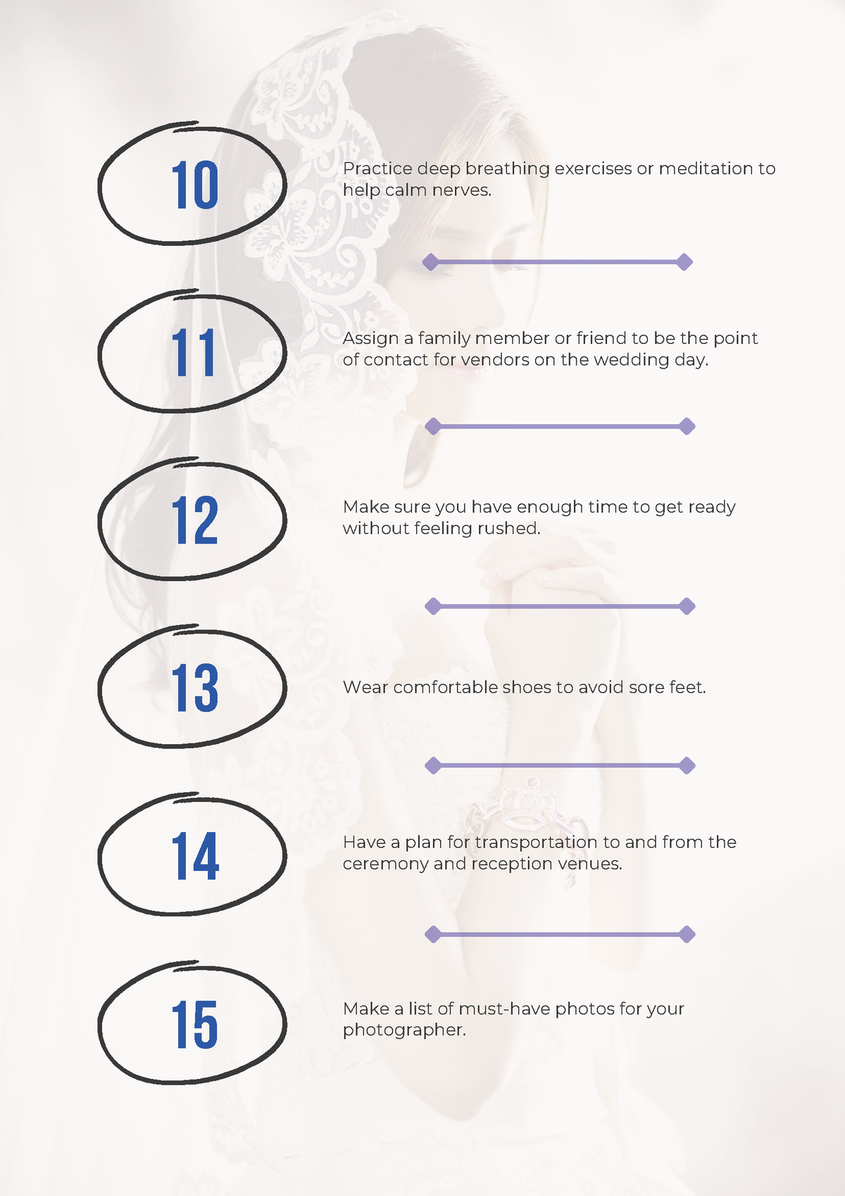 50 Essential Tips for a Stress-Free Wedding Day