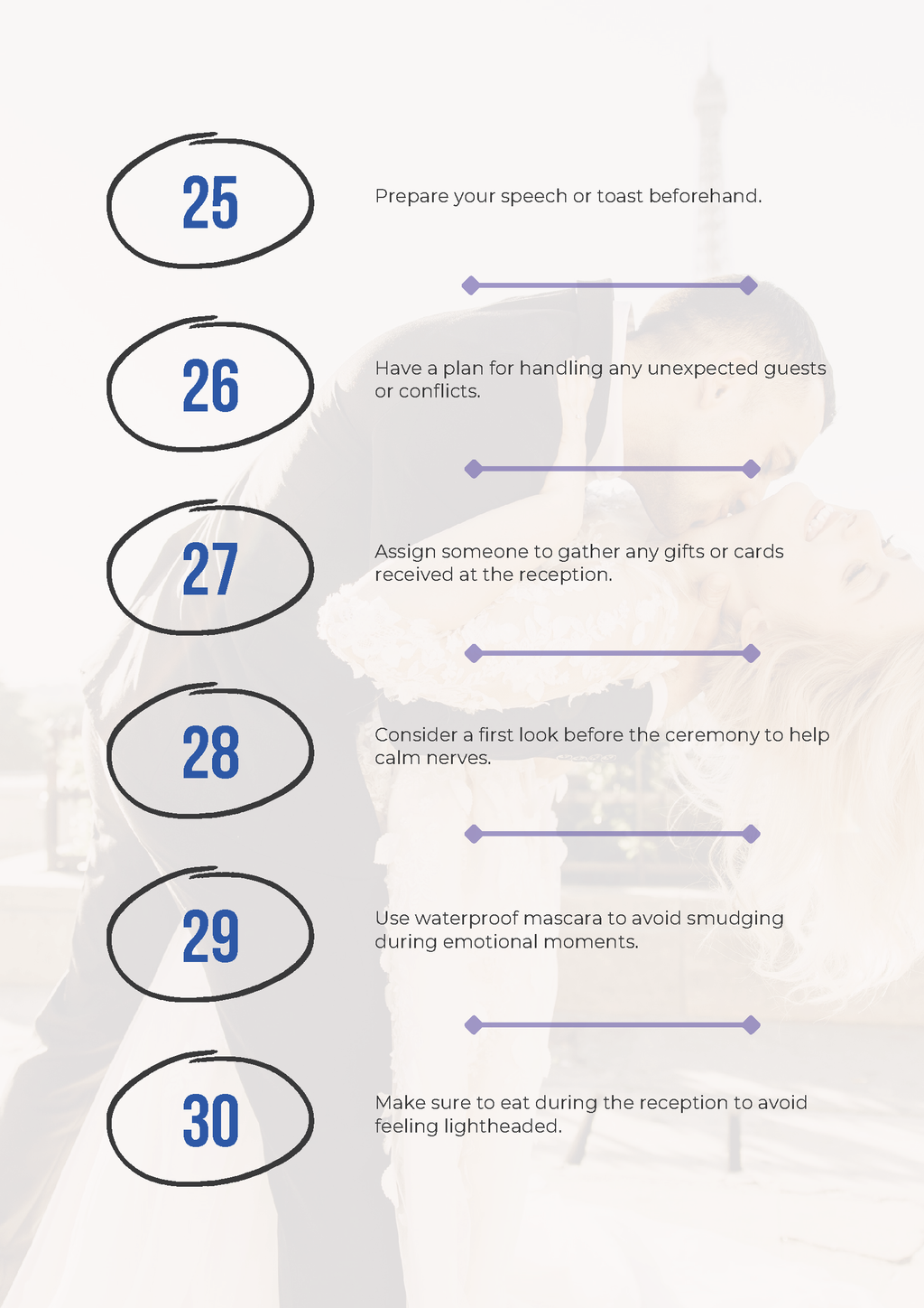 50 Essential Tips for a Stress-Free Wedding Day