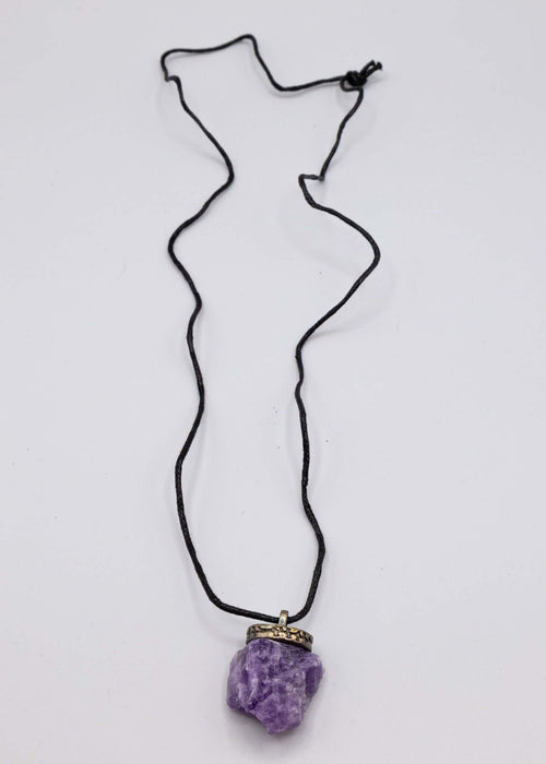 Amethyst Crystal Necklace